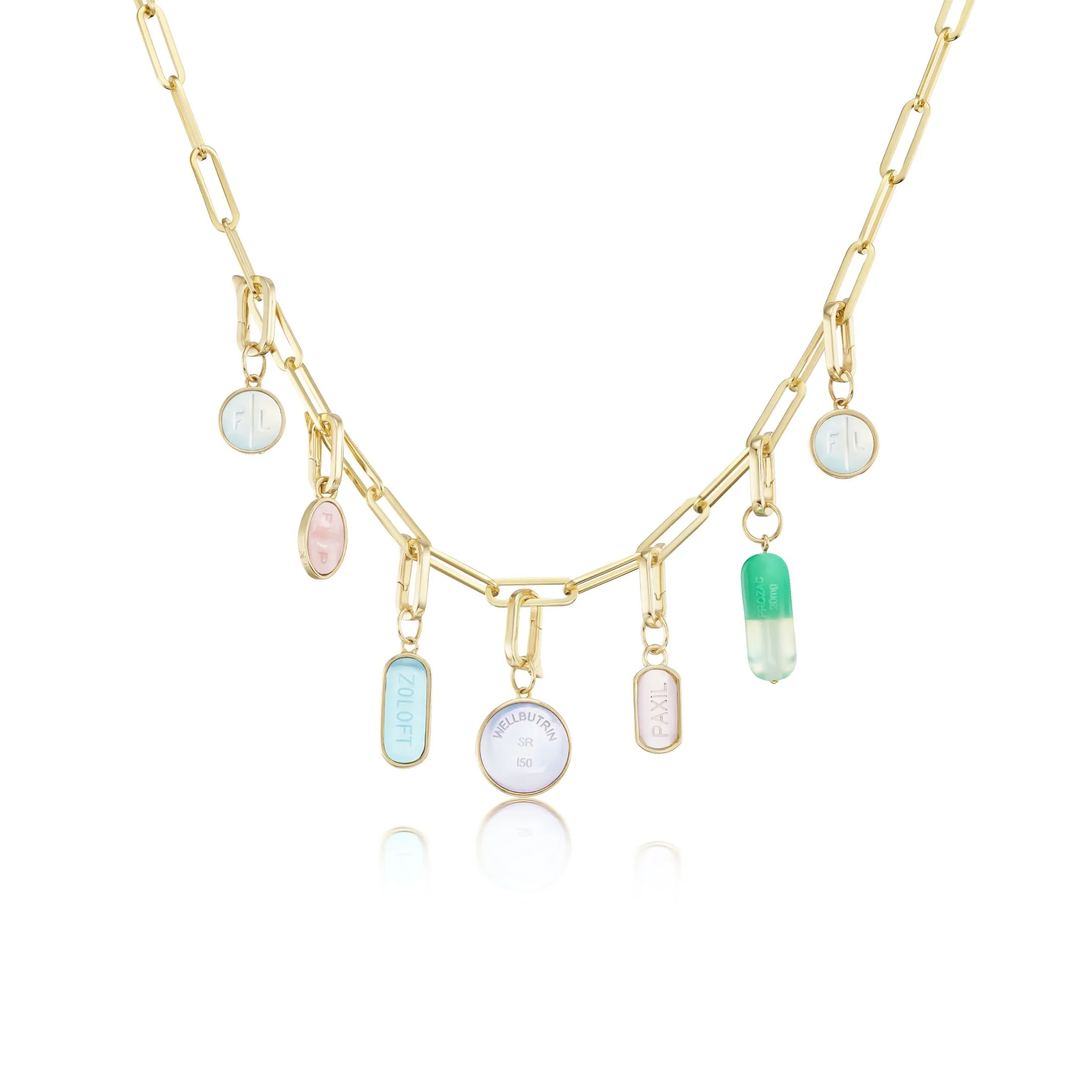 SSRI Necklace sold by Mad Fine product image thumbnail 3