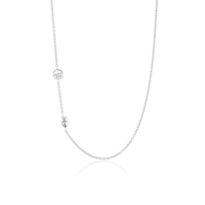 The Silver Benzo Necklace sold by Mad Fine