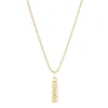 Gold Xanax Bar Pendant sold by Mad Fine