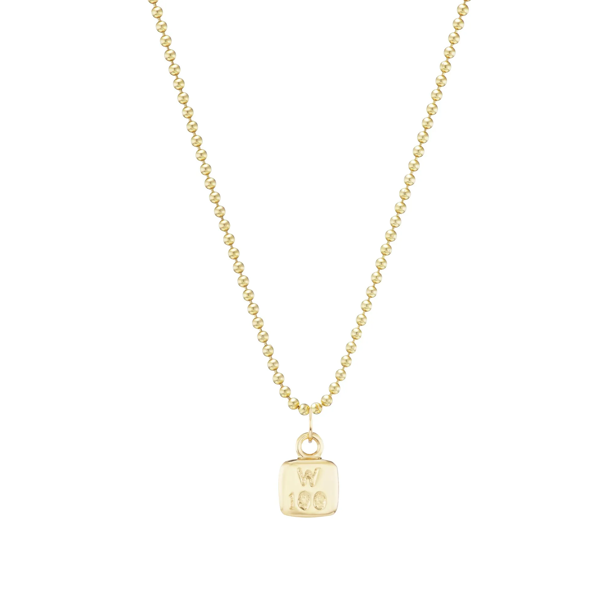 Solid Gold Pristiq Pendant sold by Mad Fine product image thumbnail 2