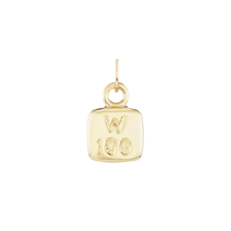 Solid Gold Pristiq Pendant sold by Mad Fine