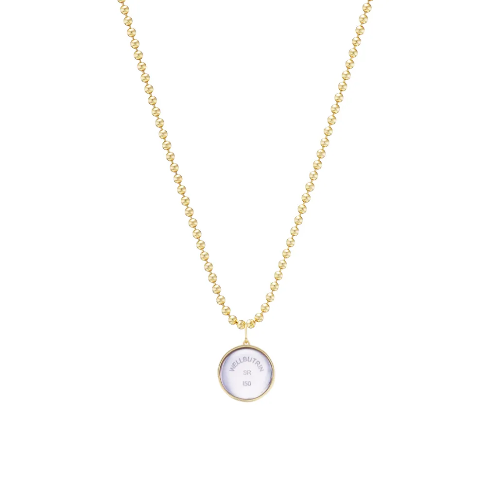 Lavender Wellbutrin Pendant sold by Mad Fine product image thumbnail 5