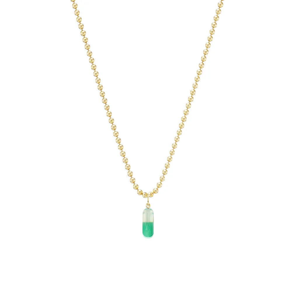 Two-Tone Prozac Pendant sold by Mad Fine product image thumbnail 4