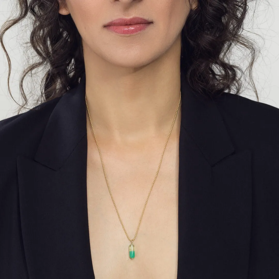 Two-Tone Prozac Pendant sold by Mad Fine product image thumbnail 2