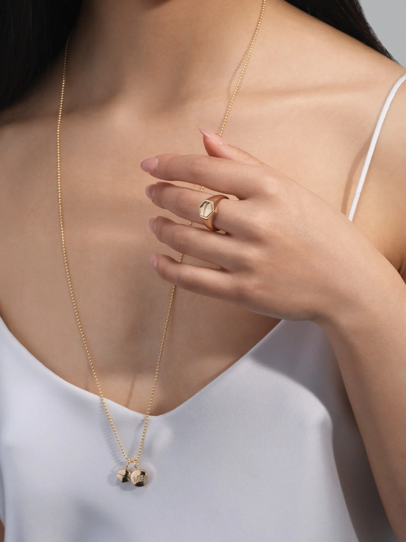 Gold Miso-Mife Necklace sold by Mad Fine product image thumbnail 3