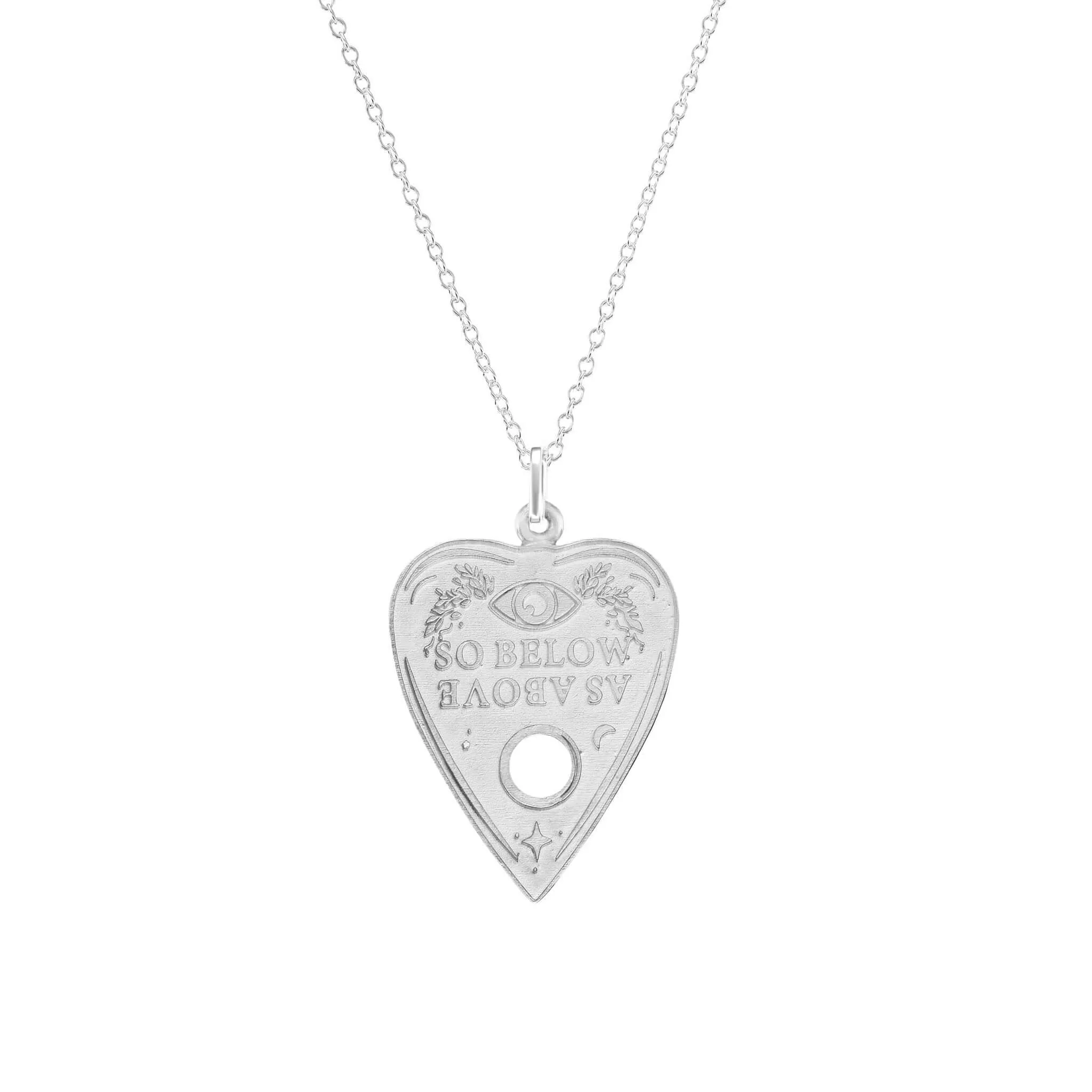 Silver Ouija Slider Pendant sold by Mad Fine product image thumbnail 2