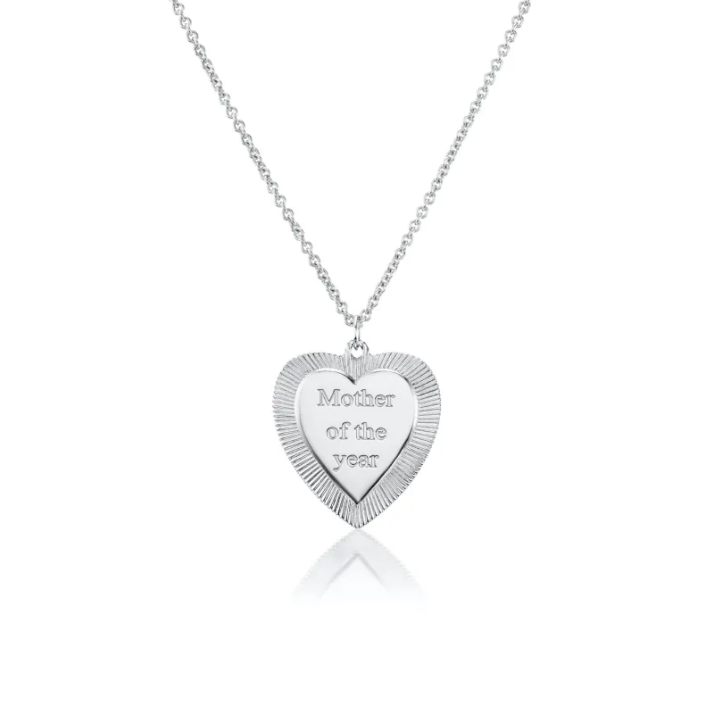 Silver "Mother of the Year" Necklace sold by Mad Fine