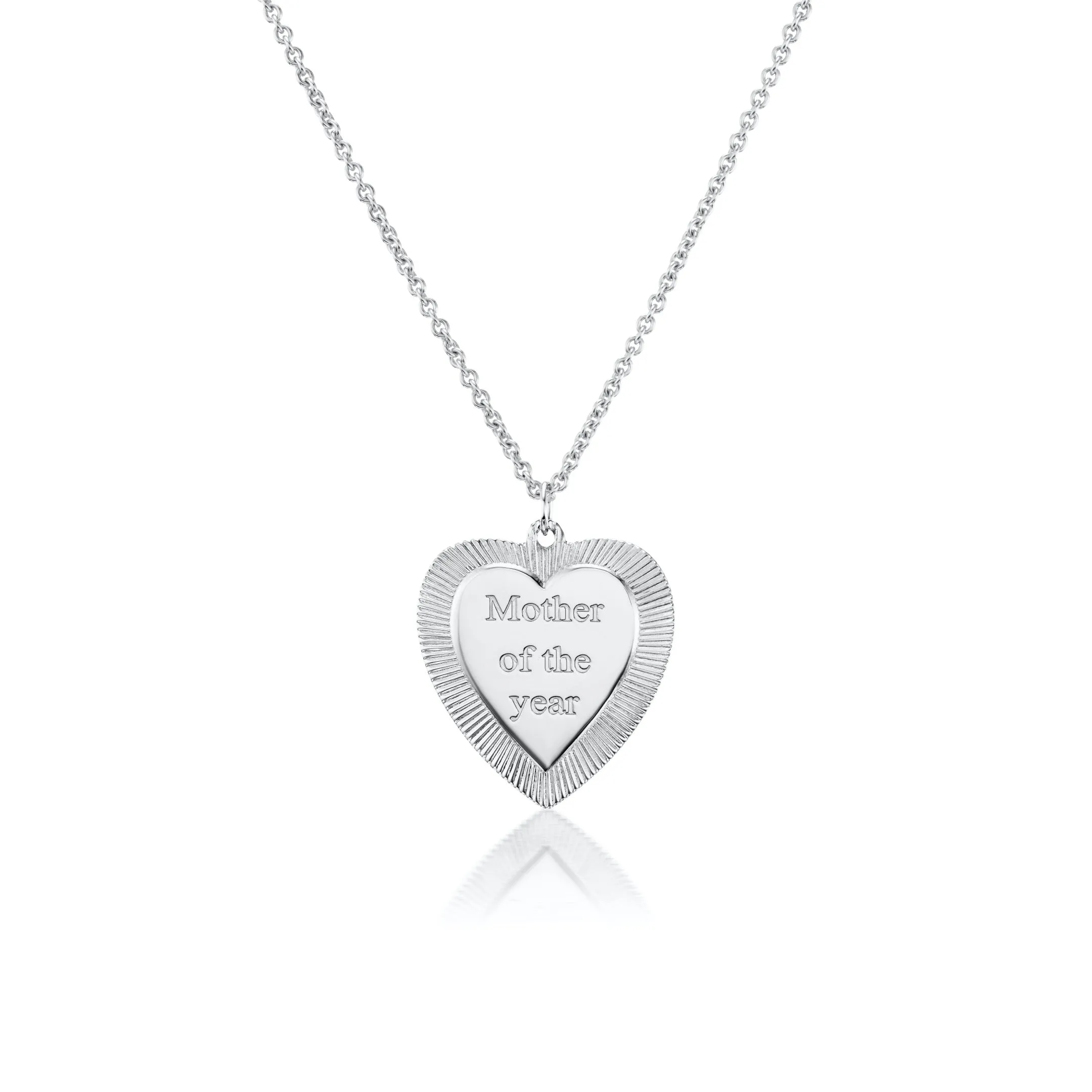 Silver "Mother of the Year" Necklace sold by Mad Fine