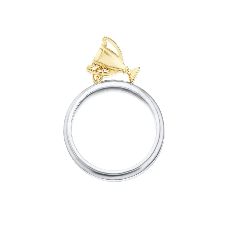 Gold Micro-Mini Trophy Ring sold by Mad Fine