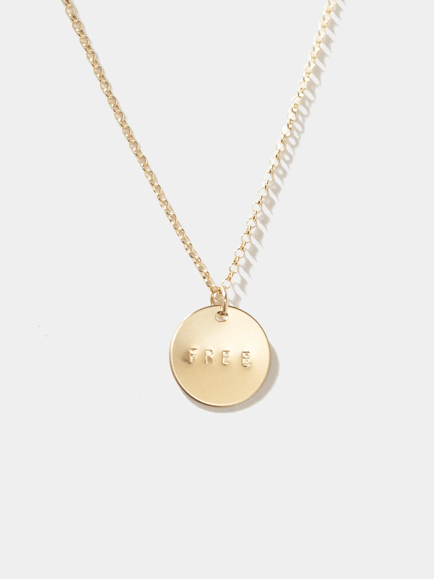 Disc Necklace sold by OXB