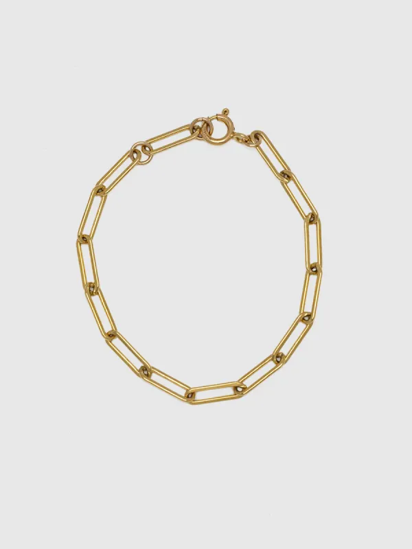 XL Paperclip Chain Bracelet sold by OXB