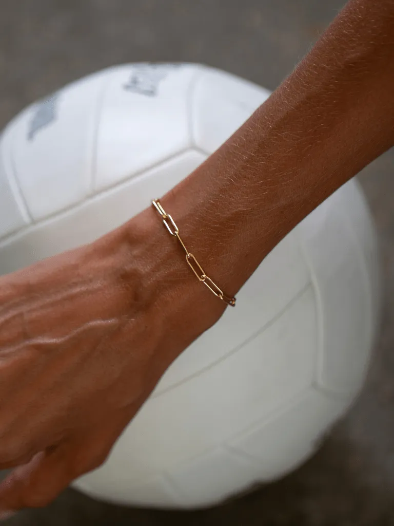 XL Paperclip Chain Bracelet sold by OXB product image thumbnail 2