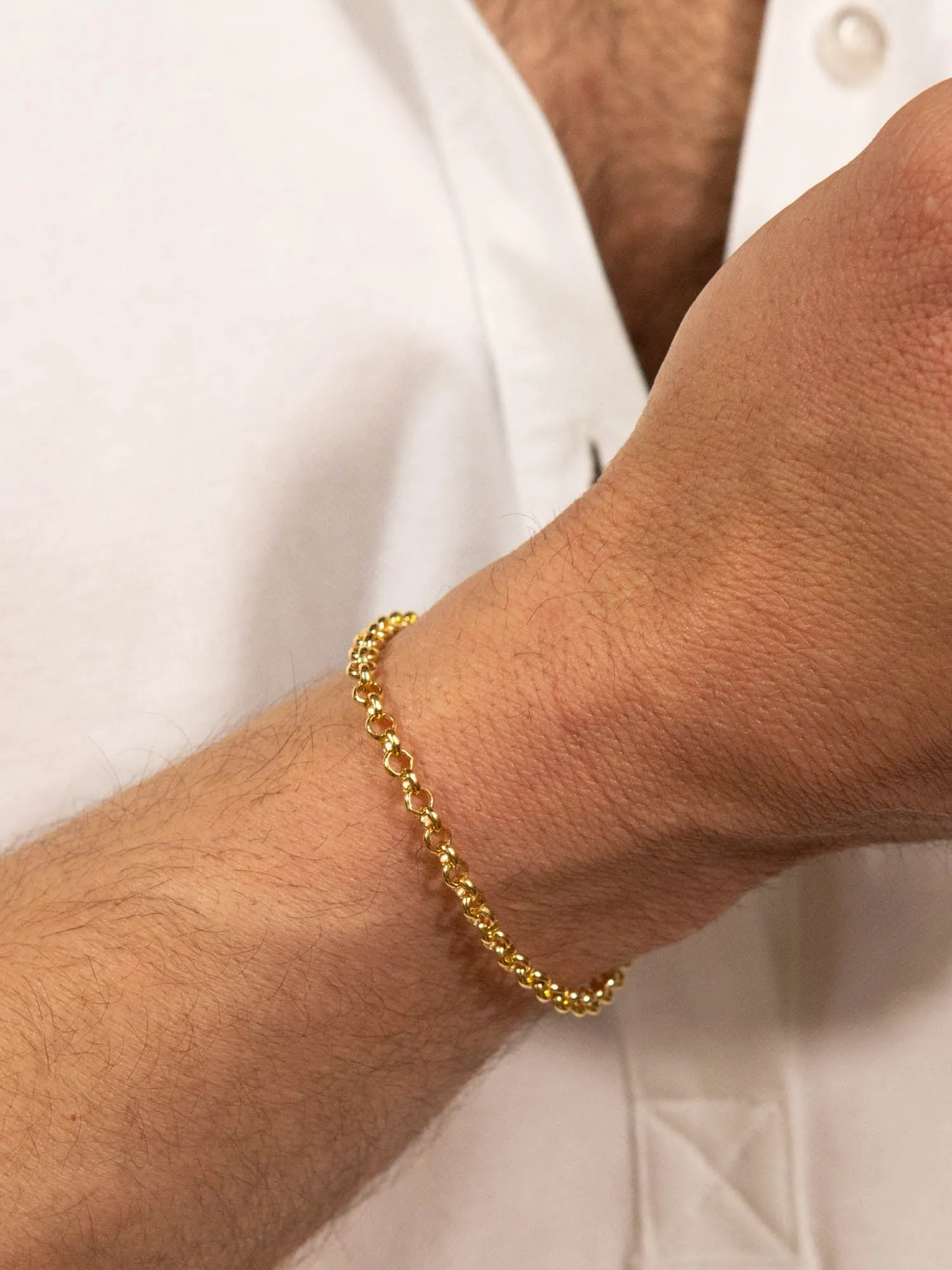 XL Rolo Chain Bracelet sold by OXB product image thumbnail 2