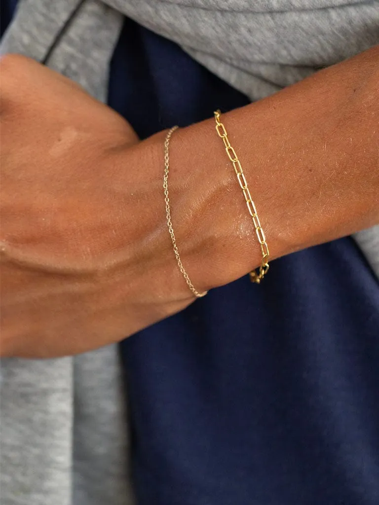Paperclip Chain Bracelet sold by OXB product image thumbnail 2