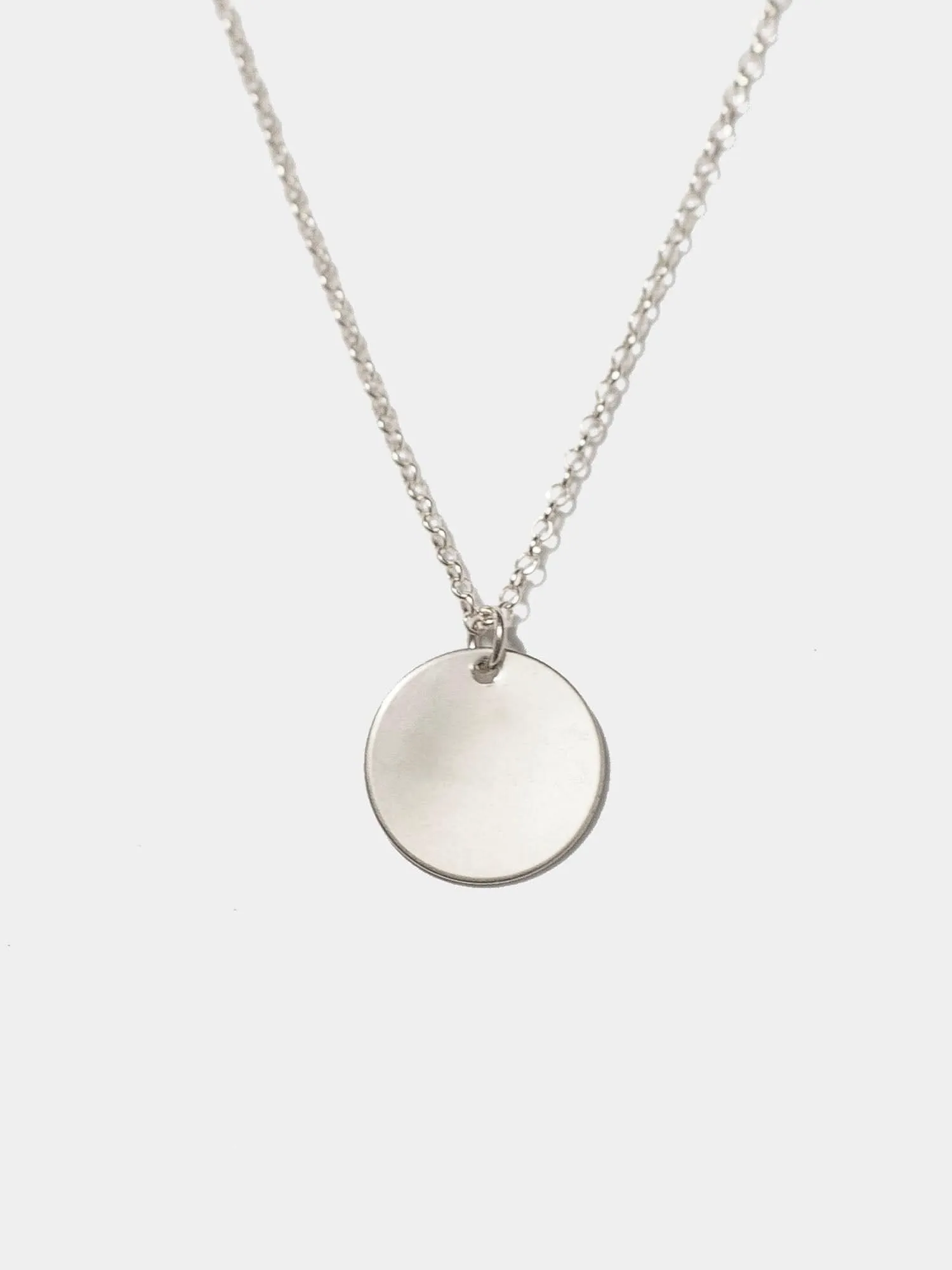 Initial Disc Necklace sold by OXB product image thumbnail 5