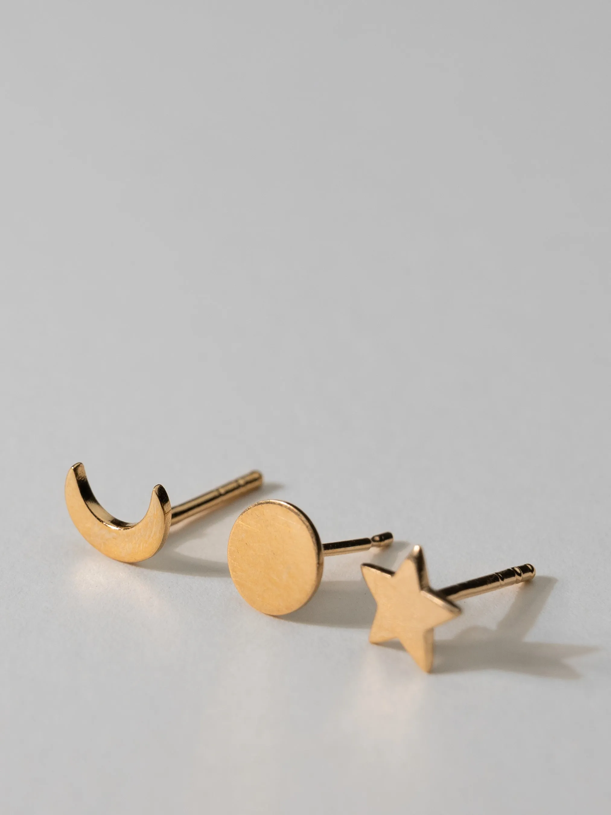 Moon Phase Studs sold by OXB