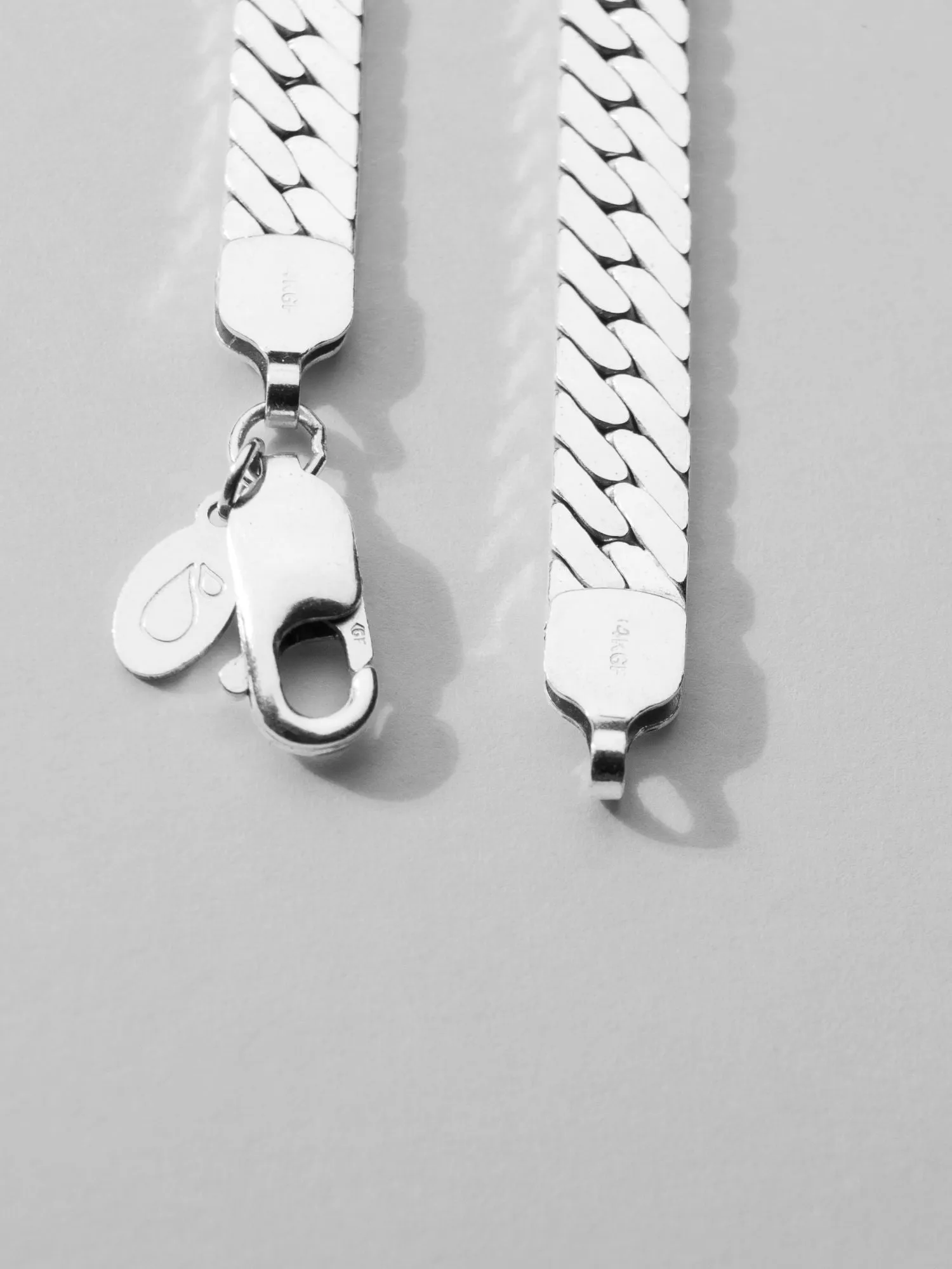 Sterling Silver Herringbone Chain sold by OXB product image thumbnail 3