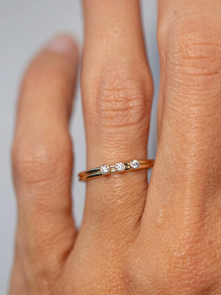 Triple Double Ring sold by OXB product image thumbnail 2