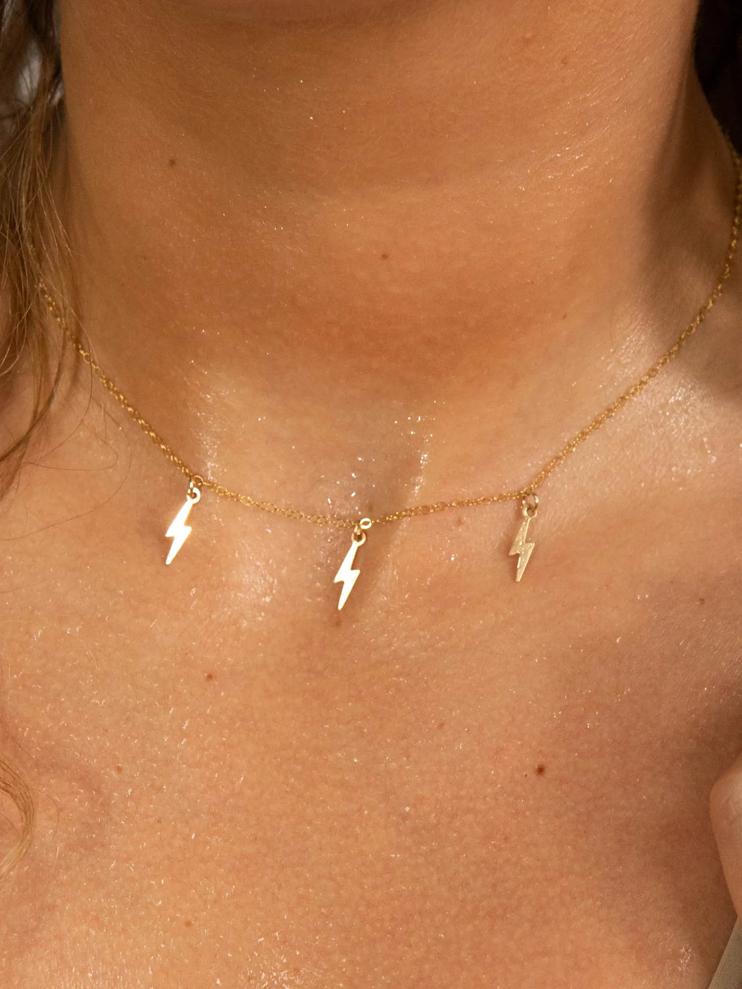 Bolt Charm Necklace sold by OXB product image thumbnail 2