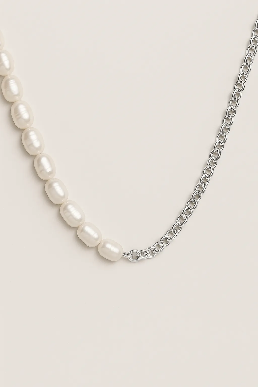 Pearl Halfcourt Necklace sold by OXB product image thumbnail 3