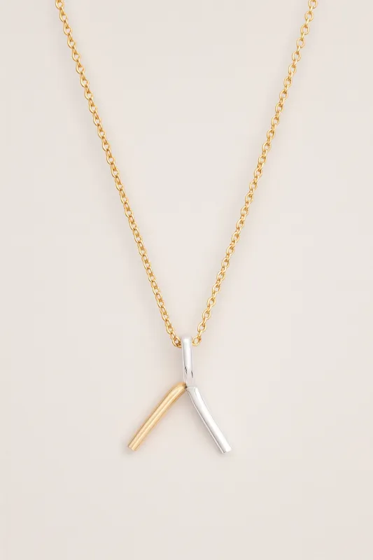 Wishbone Necklace sold by OXB