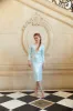 Sequined Stretch-jersey Midi Dress Sky Blue sold by Pheme Paris