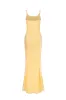 Diamond patchwork dress - yellow sold by Pheme Paris