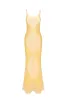 Diamond patchwork dress - yellow sold by Pheme Paris