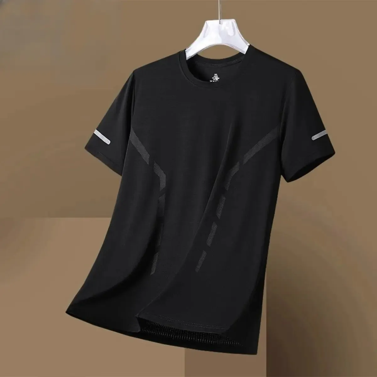 Men's Sports Short-sleeved Summer Quick-Drying T-shirt sold by Polyalien product image thumbnail 3