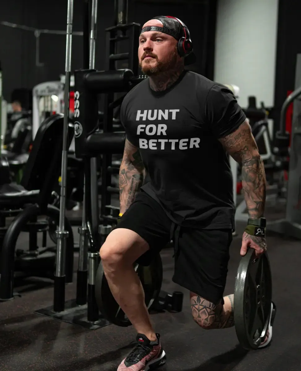 Hunt For Better Printed Men's T-shirt sold by Polyalien product image thumbnail 2