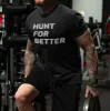 Hunt For Better Printed Men's T-shirt sold by Polyalien