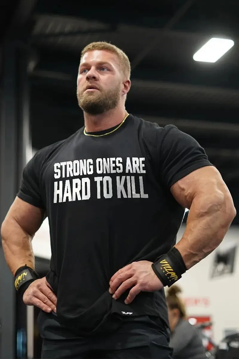 Strong Ones Are Hard To Kill Printed Men's T-shirt sold by Polyalien