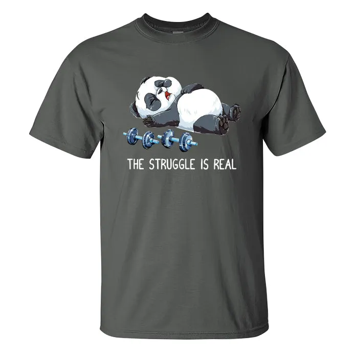 The Struggle Is Real Printed Men's T-shirt sold by Polyalien