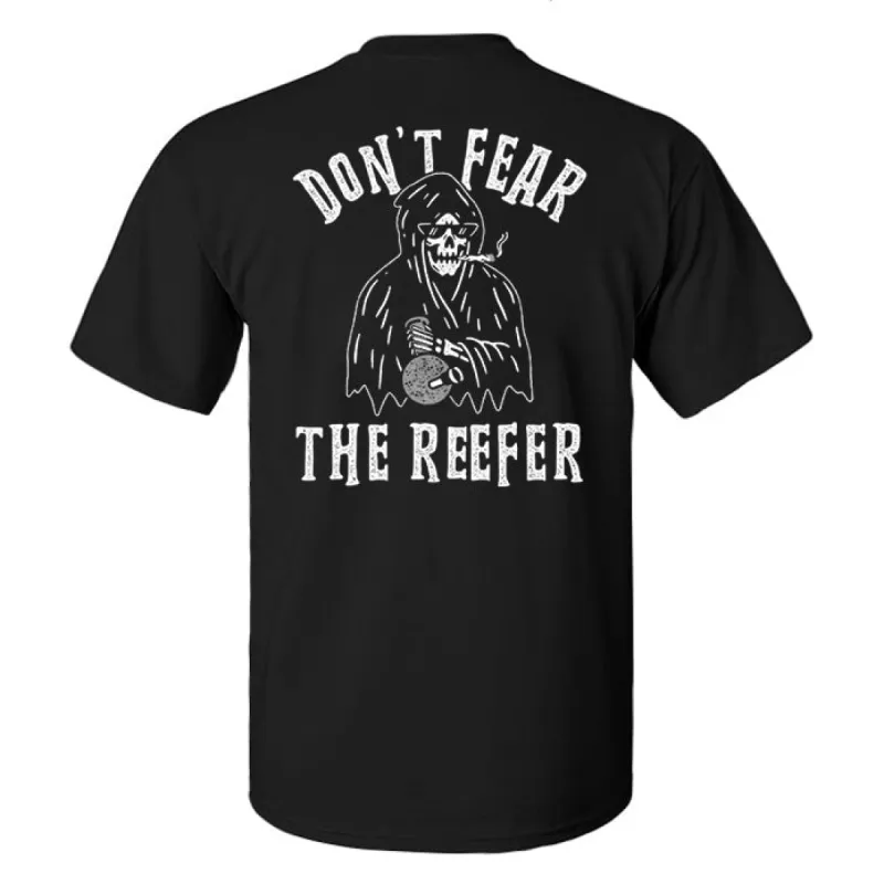 Don't Fear The Reefer Printed Men's T-shirt sold by Polyalien