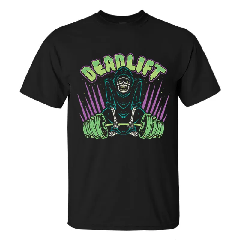 Deadlift Printed Men's T-shirt sold by Polyalien