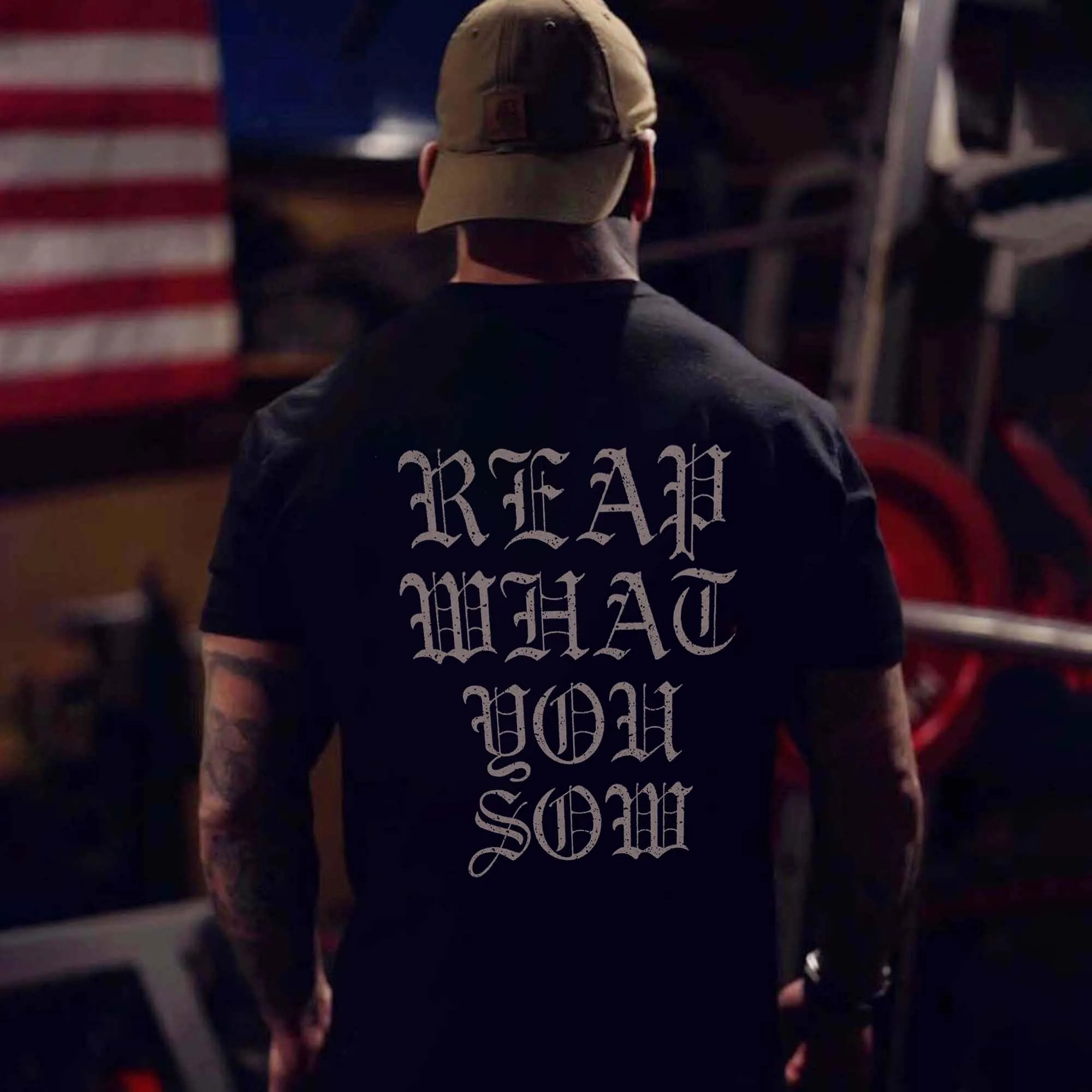 Reap What You Sow Printed Men's T-shirt sold by Polyalien