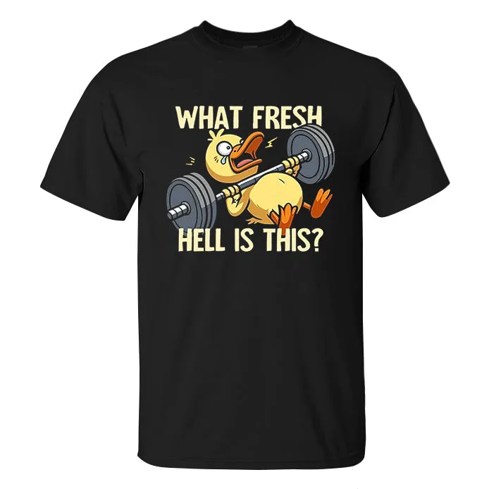 What Fresh Hell Is This? Printed Men's T-Shirt sold by Polyalien product image thumbnail 2