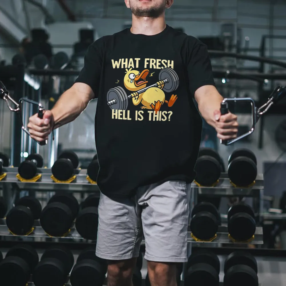What Fresh Hell Is This? Printed Men's T-Shirt sold by Polyalien