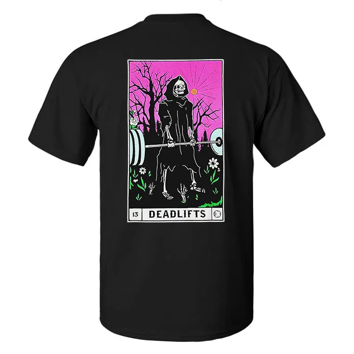 DeadLifts Printed Men's T-shirt sold by Polyalien product image thumbnail 2