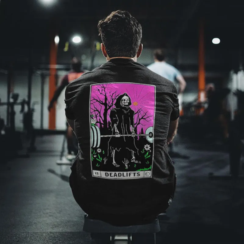 DeadLifts Printed Men's T-shirt sold by Polyalien