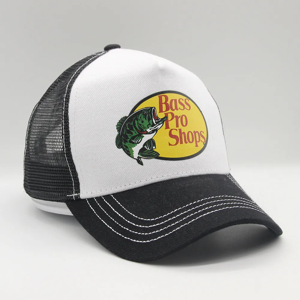 Casual Fish Bass Pro Shops Baseball Cap sold by Polyalien product image thumbnail 4
