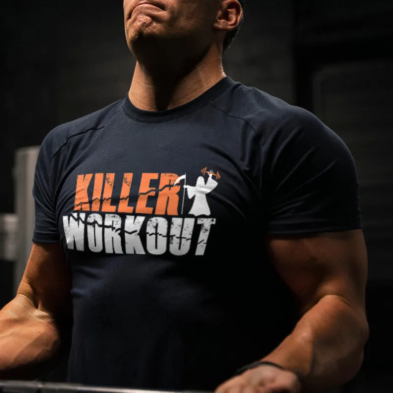 Killer Workout Printed Men's T-shirt sold by Polyalien