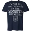 Vikings Monster You Needed Printed Men's T-shirt sold by Polyalien