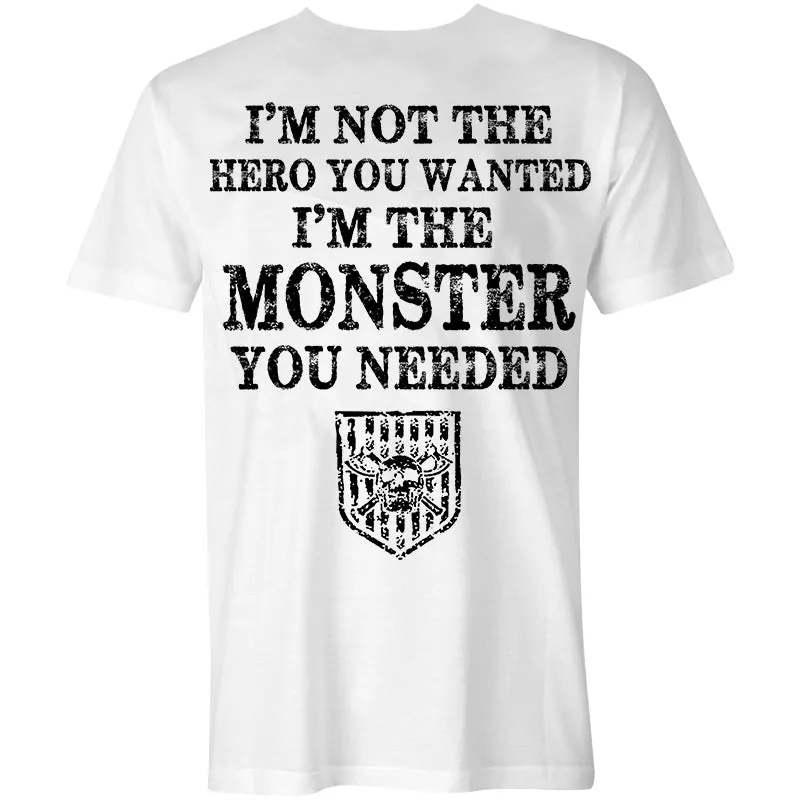 Vikings Monster You Needed Printed Men's T-shirt sold by Polyalien product image thumbnail 5