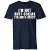 I'm Not Anti-Social, I'm Anti-Idiot Printed Men's T-shirt sold by Polyalien