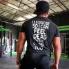 I Excercise So I Can Feel Dead On The Outside Too Printed Men's T-shirt sold by Polyalien