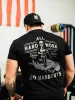All Hard Work No Handouts Printed Men's T-shirt sold by Polyalien