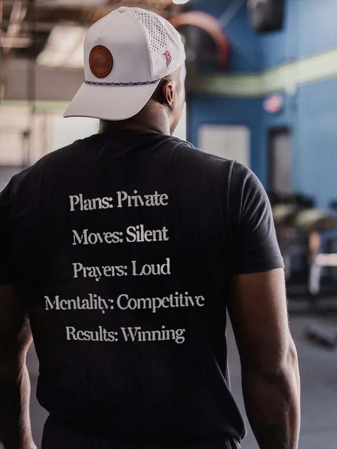 Plans: Private Moves: Silent Printed Men's T-shirt sold by Polyalien