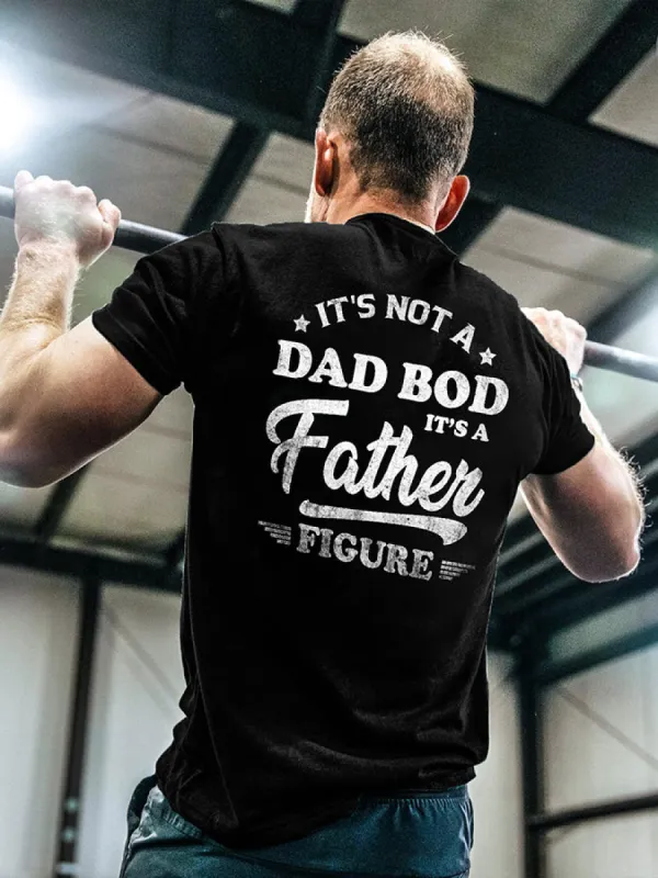 It's Not A Dad Bod Printed Men's T-shirt sold by Polyalien
