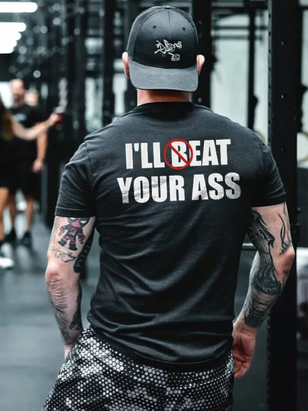 I'll Eat Your Ass Printed Men's T-shirt sold by Polyalien